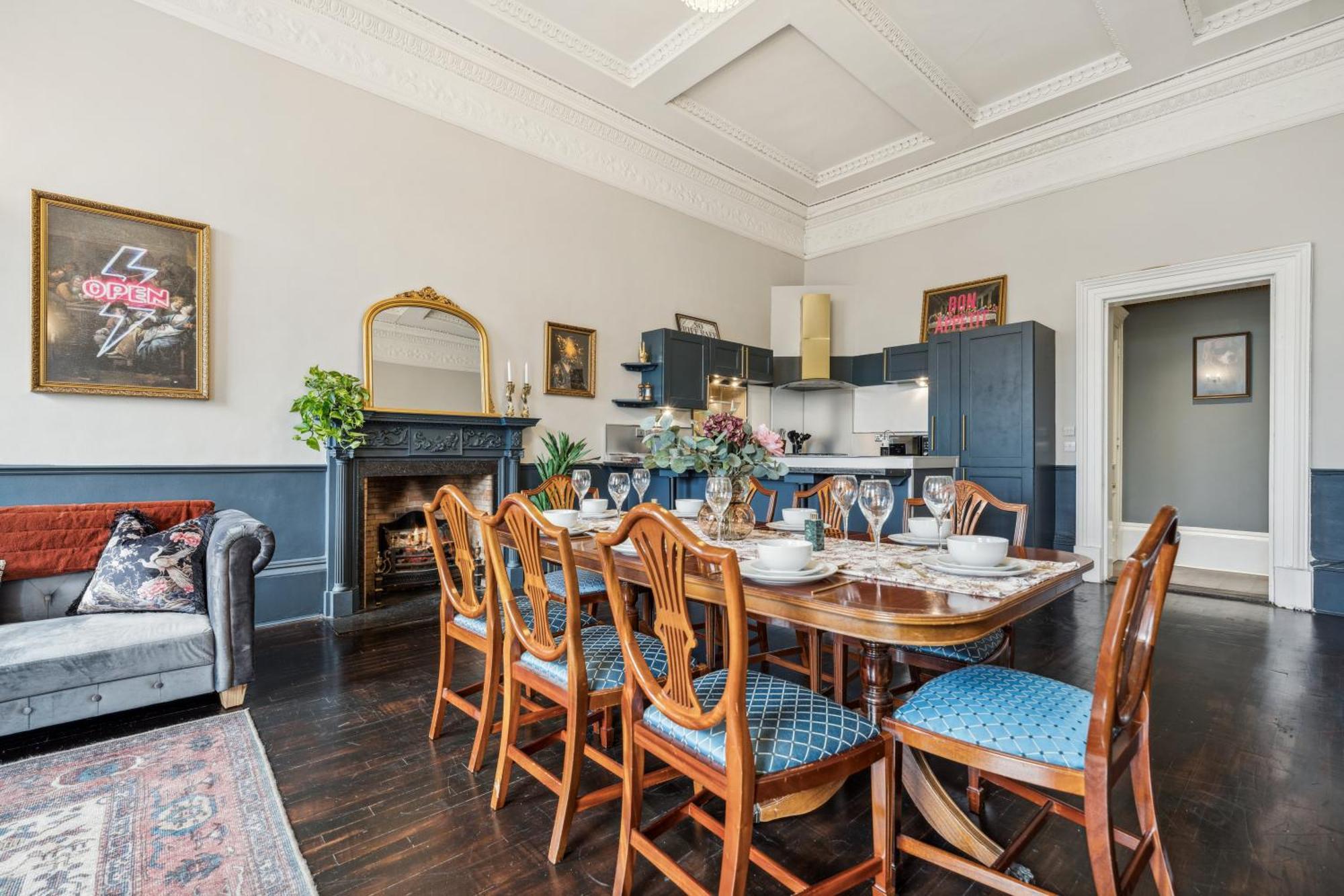 Grand 2 Bed West End Residence Glasgow Buitenkant foto