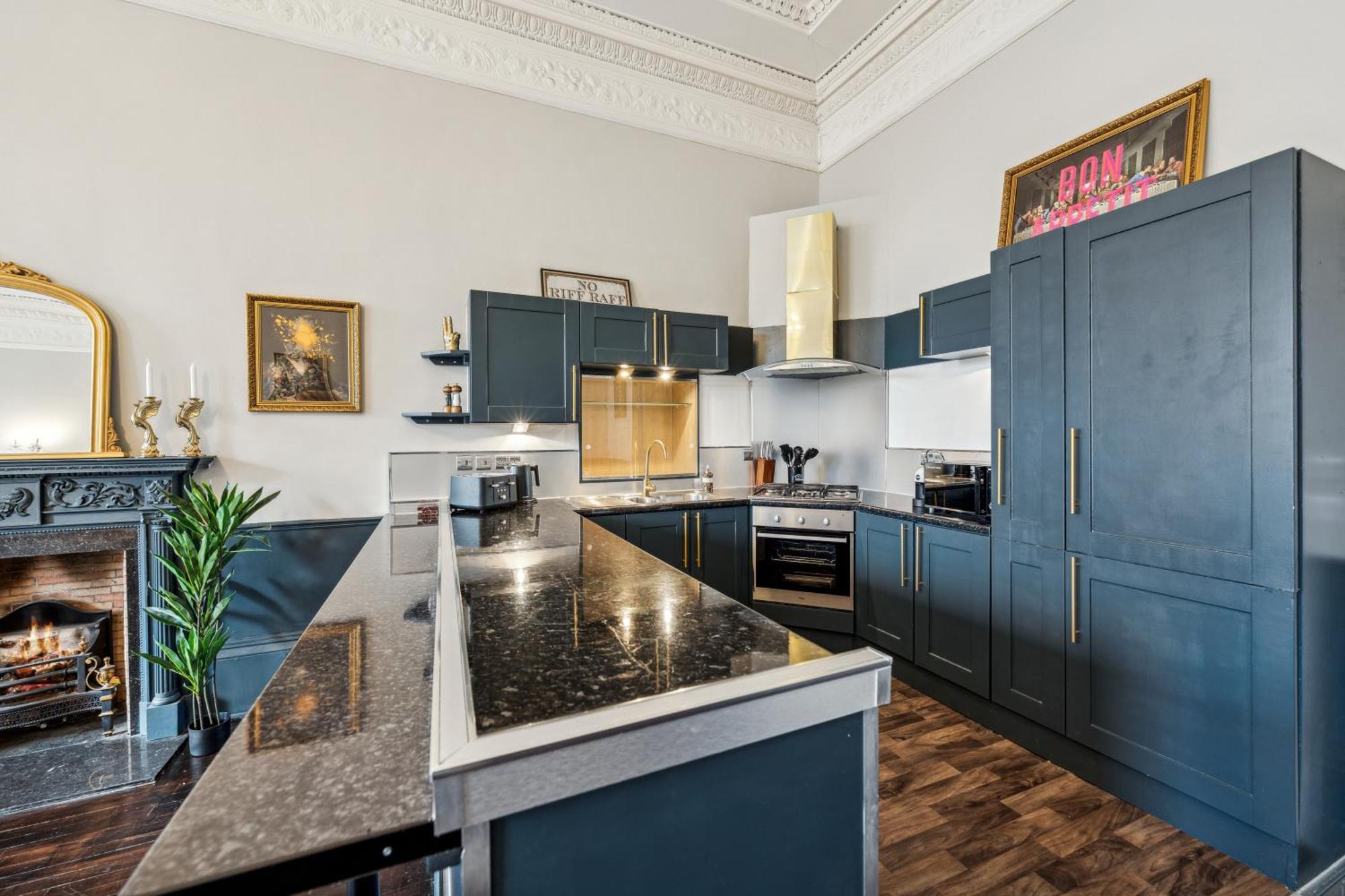 Grand 2 Bed West End Residence Glasgow Buitenkant foto